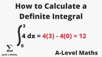How to Calculate Definite Integrals | A-Level Maths