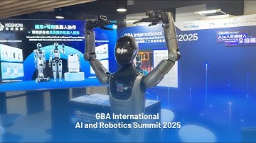 KEENON Event | GBA International AI and Robotics Summit 2025 | XMAN-R1 | DINERBOT T10