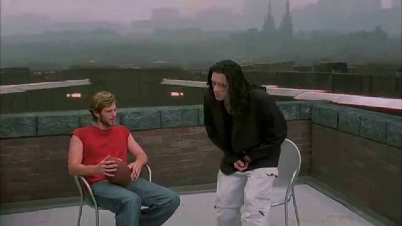 Image result for "The Room" roof scenes