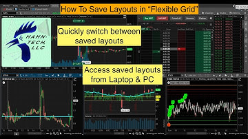 Thinkorswim Saving Flexible Grid Layout