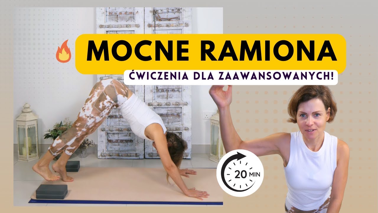 Fitness Joga na Ramiona 💪 Dla Super Zaawansowanych | Mocny Trening Siłowy i Mobilizacja