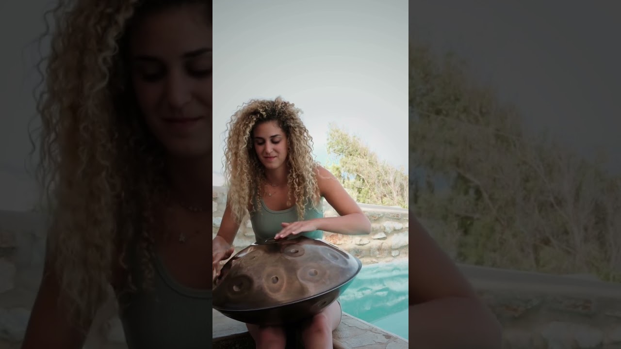 How do you like this melody? #shorts #handpan #meditationmusic