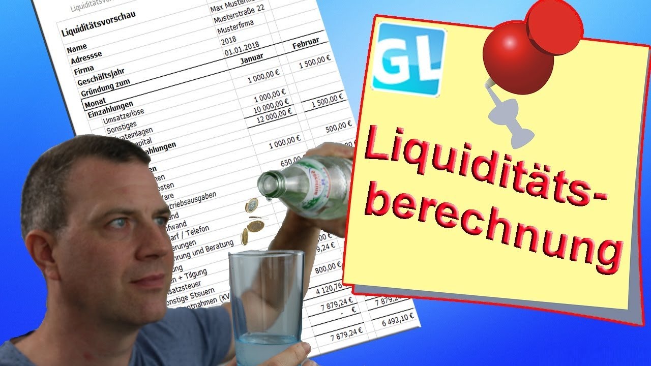 Update Liquiditätsplan ohne Excel Kenntnisse erstellen