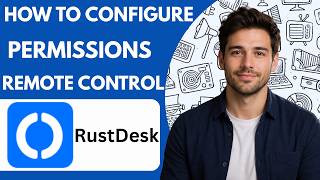How to configure RustDesk permissions for remote control Full Guide 2027