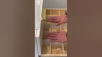 Drawer Divider Adjustable Plastic Free Combination Partition Storage Shelves #drawers #usa #viral