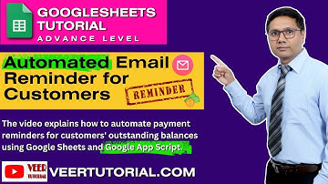 Send Automated Email Reminder to Customers for Payment from Google Sheets by Google App Script