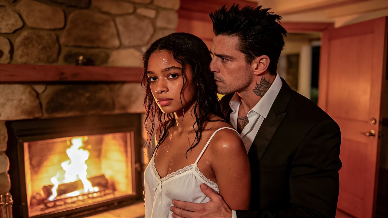 She Was Soaking Wet.Mafia Boss Shut the Door and Whispered. “You’re Not Leaving Like This.”