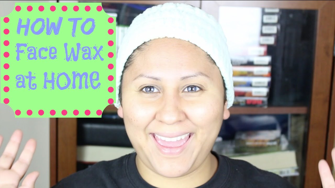 How to: DIY Face Wax at Home tutorial | JenBeauty13 - YouTube