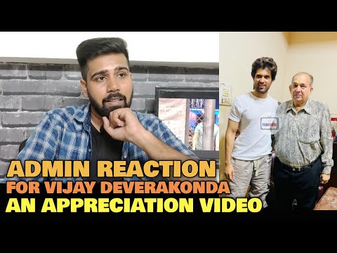 An APPRECIATION Video For Vijay Deverakonda | For His Special Visit To Manoj Desai In Mumbai