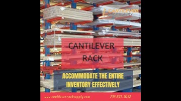 Maximize Your Storage with Cantilever Racks #cantileverrack #rackingsystem #warehousesolutions