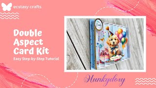 Double Aspect Card Kit from Hunkydory Tutorial
