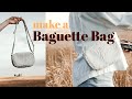 BAGUETTE BAG DIY | kleine Umhängetasche mit Reißverschluss nähen