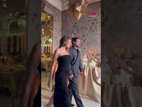 إطلالة دانييلا رحمة وناصيف زيتون في إحدى حفلات الزفاف في لبنان