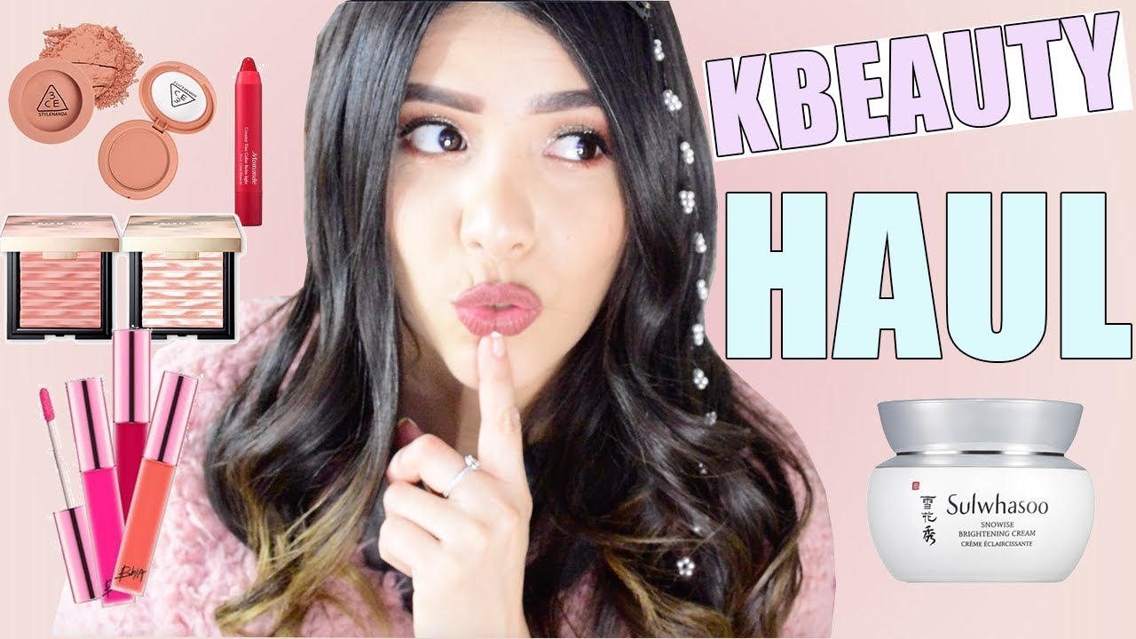 HAUL DE #KBEAUTY! 😱 OMG UNA CREMA DE 120 DOLARES