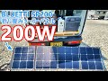 時代は200W！最新の最強折り畳みソーラーパネル「BLUETTI SP200」で他社の電源を充電実験しまくって実験してみた結果を正直にお話しします