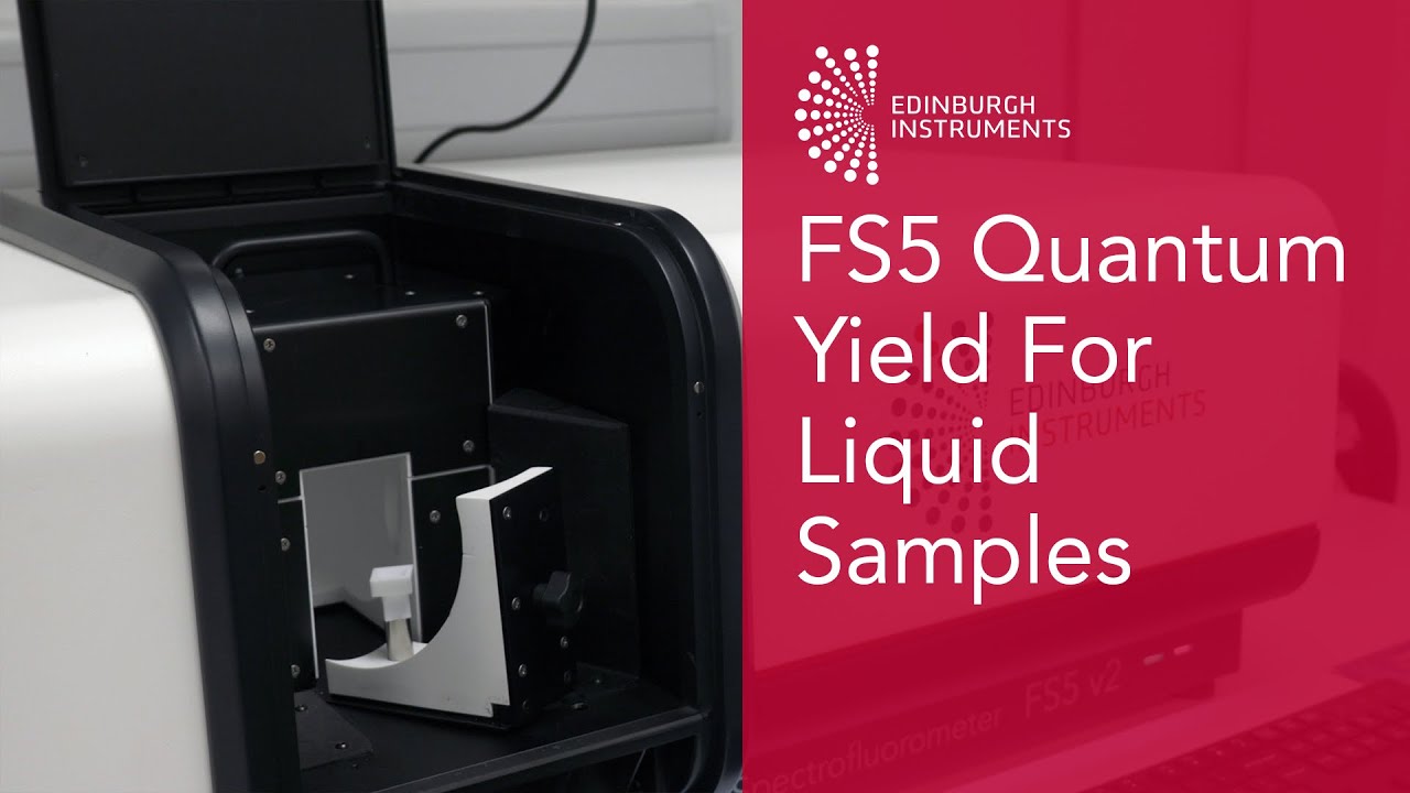 Performing Quantum Yield for Solutions with the SC-30 Integrating Sphere in the FS5