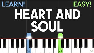 Heart And Soul (From "Big") - Hoagy Carmichael | EASY Piano Tutorial screenshot 1