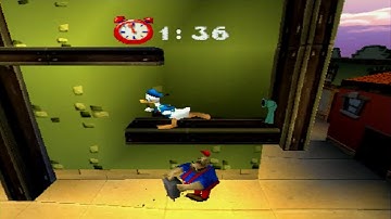 Donald Duck Quack Attack PS1 112% Playthrough Part 4 (Time Trials Part 2)
