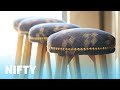 How To Easily Upholster A Stool