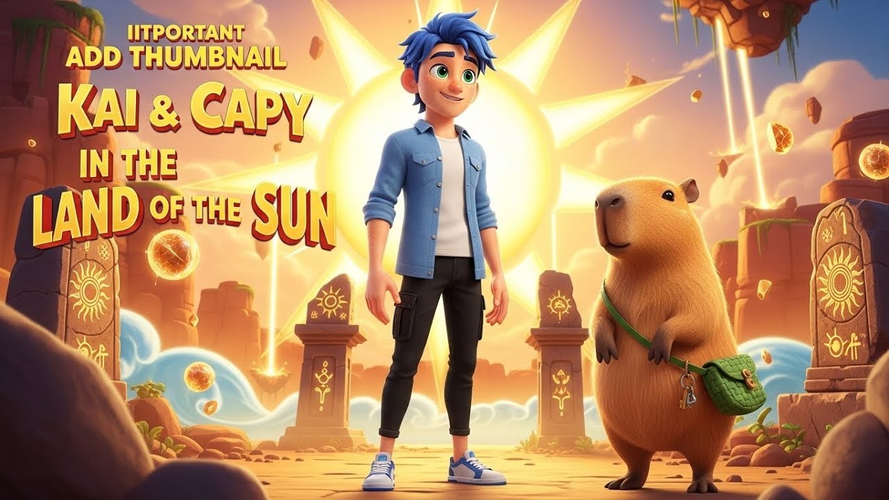 Kai & Capy in the Land of the Sun | Fixing the Eternal Noon Loop (3D ...
