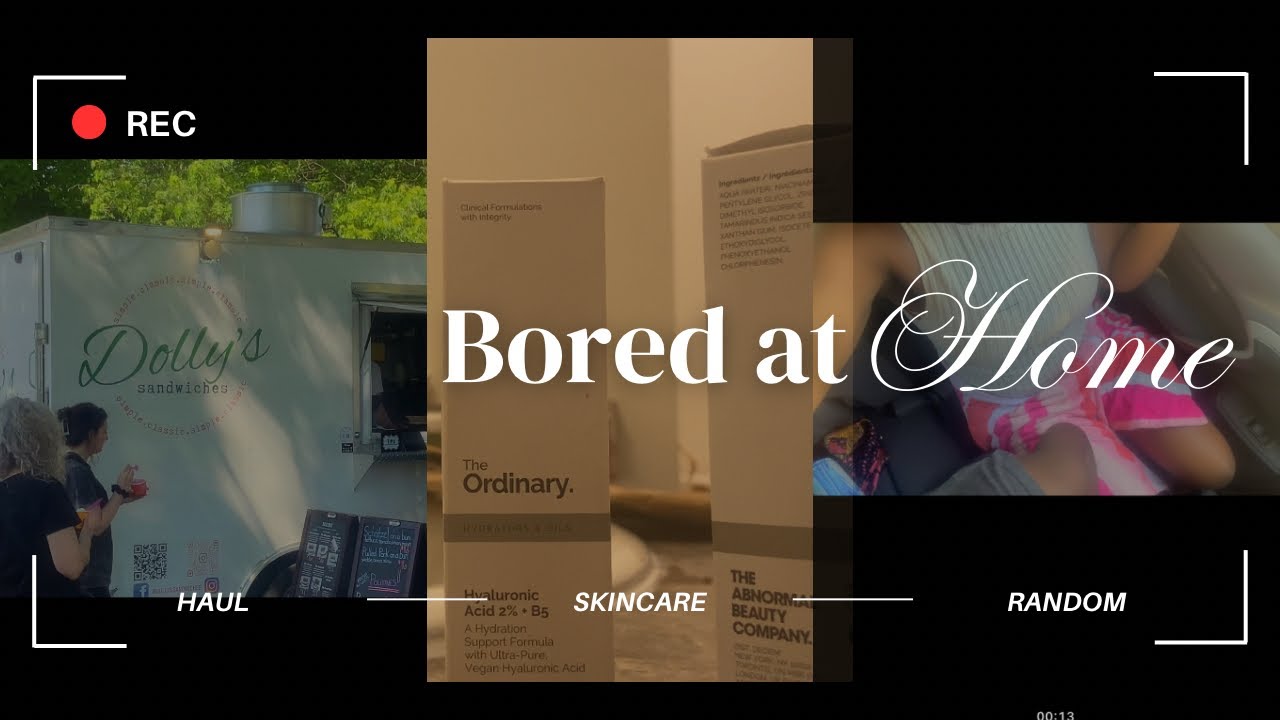 Bored at Home Vlog| Random Cooking + Hauls + Doing Dumb stuff + Skincare Routine