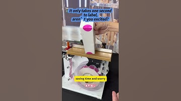 It only takes one second to label, aren’t you excited? #labeling #factory #machine #box #agent