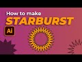 How to Create Starburst in Illustrator