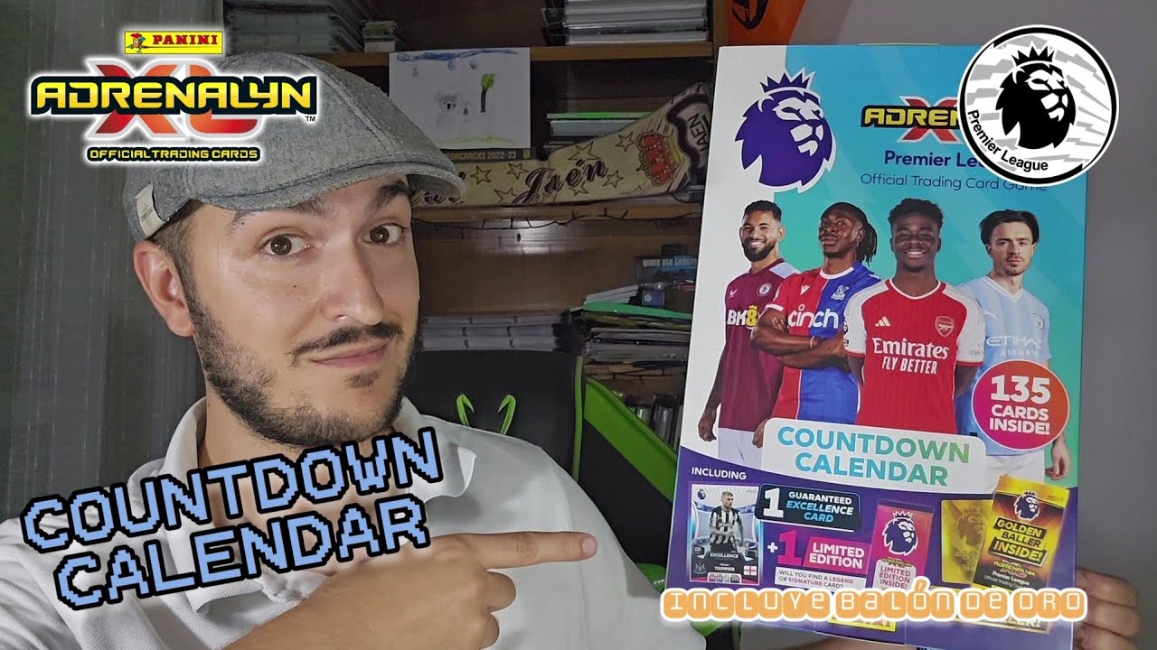 *CALENDARIO DE ADVIENTO* Countdown calendar *Adrenalyn XL Premier