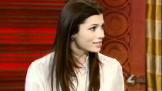 Josh Groban on Live with Kelly (CoHosting) 12-8-2011 Part 3 --Jessica Biel Interview