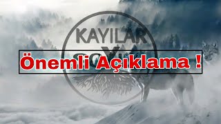 Kayılar Soyu Önemli Duyuru