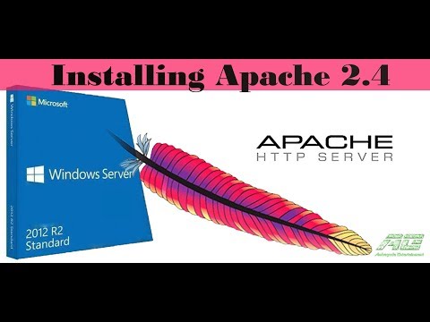 how to install Apache HTTP Server on windows server 2012 R2
