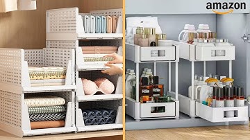 Amazon Space Saving Organization Products and Essentials to Declutter Your Home (With Prices)