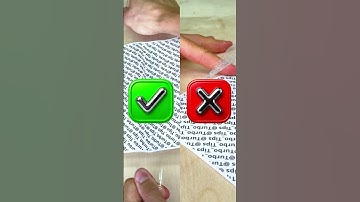 How to remove tape from paper without ripping - ZERO damage #shorts