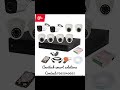 CP Plus Wired 8 Channel HD DVR 1080p, Outdoor Camera 2.4 MP 2Pcs, Indoor Camera 2.4 MP 6Pcs,
