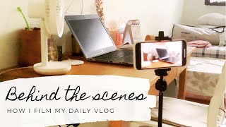 Simple everyday day: “Behind the scenes“ Specials - How I filmed my silent vlogs using iPhone