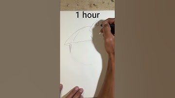 chainsaw man 10sec vs 1sec vs 1min vs 5min vs 1hour vs 10hours drawing. #anime #chainsawman #shorts