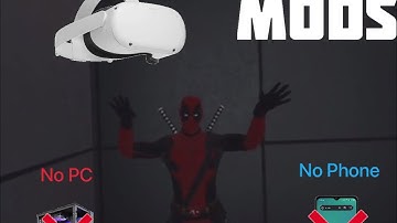 How to get mods for bonelab on Meta Quest 2! (No PC/Phone)