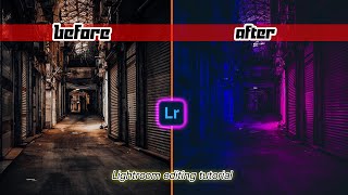 Cyberpunk dual tone editing Lightroom secrets. | Lightroom Mobile split Tone Editing tutorial. screenshot 4