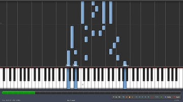 Czerny Exercise 71 from Practical Method for Beginners at 70BPM in Synthesia
