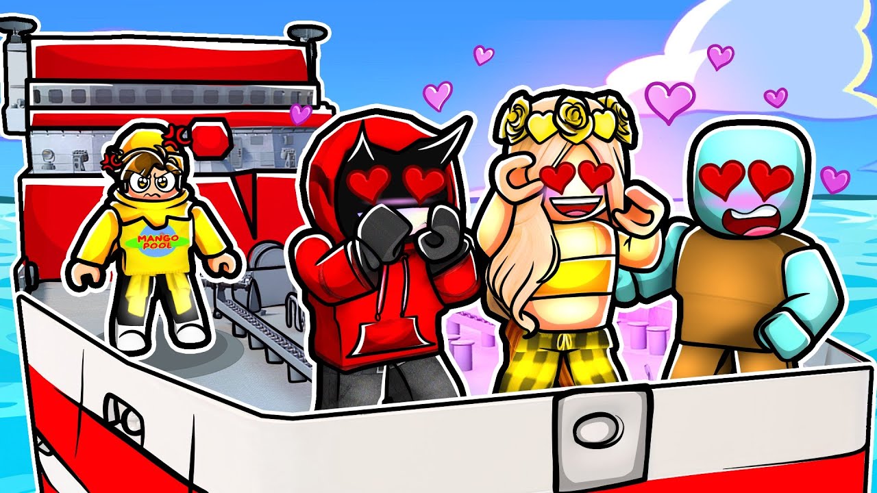 Trapped On A CRUISE With MANGOS SISTER In Roblox YouTube 