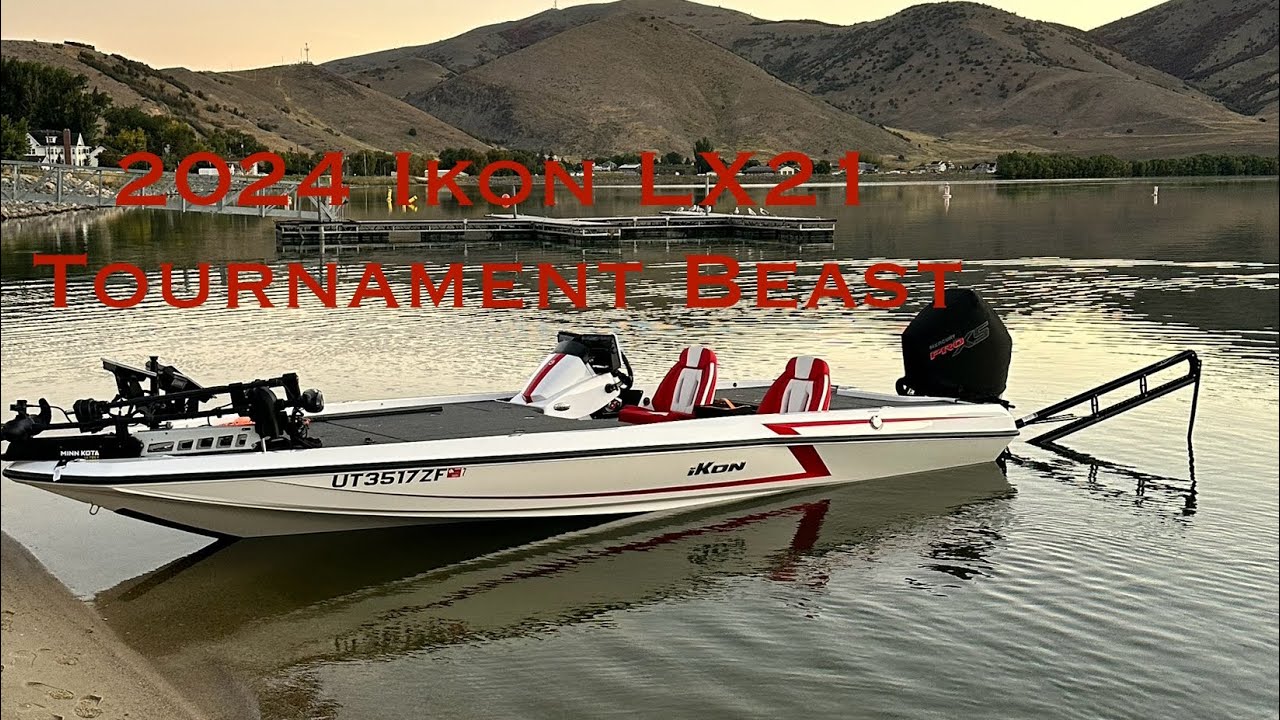 My 2024 ikon LX21 Dream Tournament Boat #bassfishing #boat #bassboat #iKonboats