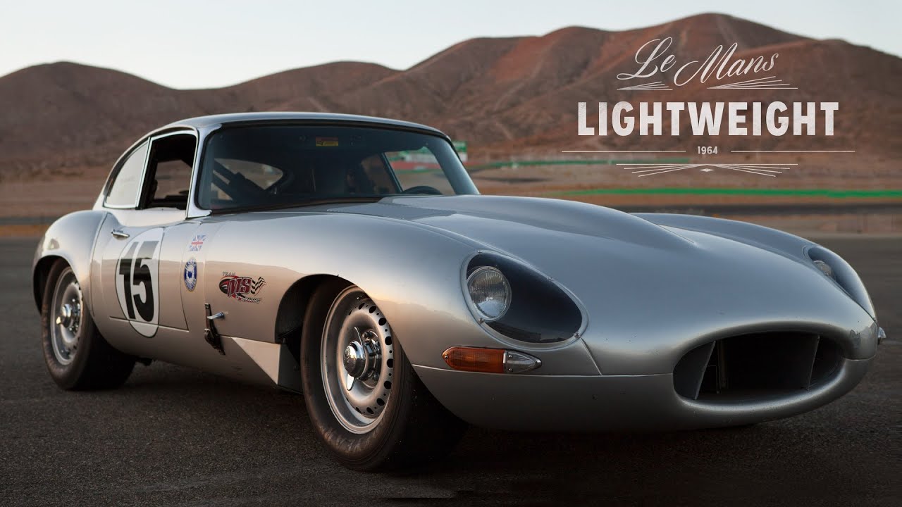 Jaguar E-Type Lightweight Recreated - YouTube