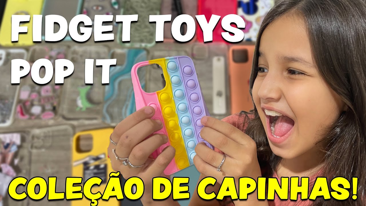 Capas Pop-it Samsung J4+ , J6+ e J8 2018 – Fidget Toys Brasil