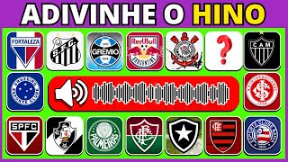 ADIVINHE O TIME DE FUTEBOL PELO HINO - QUIZ DE FUTEBOL❓ #quizfutebol #futebol #time screenshot 4