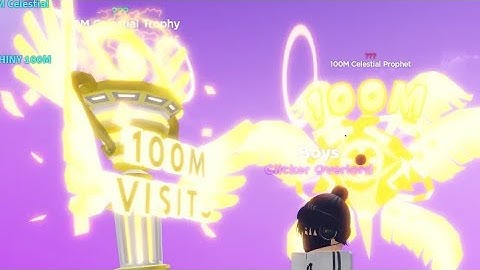 CLICKER SIMULATOR 100M VISITS EGG UPDATE!! (Roblox)