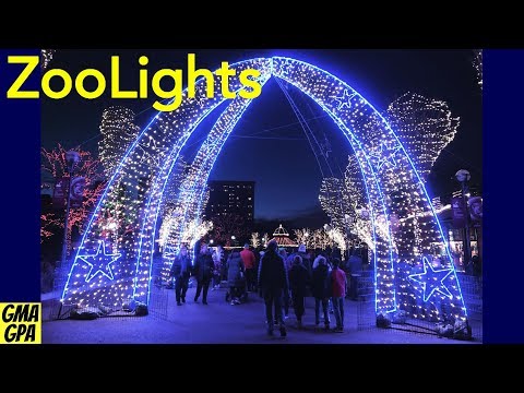 Video: Lampu di Zoo Lincoln Park: Krismas di Chicago