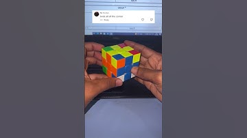 Corner swab.TikTok comment’s Reaction #viralvideo #rubik #solverubikscube #rubikscube #shortsvideo