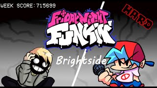 Friday Night Funkin' VS Brightside Hard difficulty (Saving-Face, Parasitic-Routine, ReignOfApaty, 4)