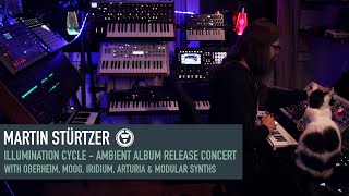 Illumination Cycle - Ambient album release concert (with Moog, Oberheim, Iridium, Modular synths)