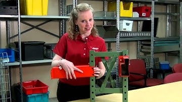 USED RACK WALL TIES: Steel Brackets Designed to Secure Row of Racking to a Wall